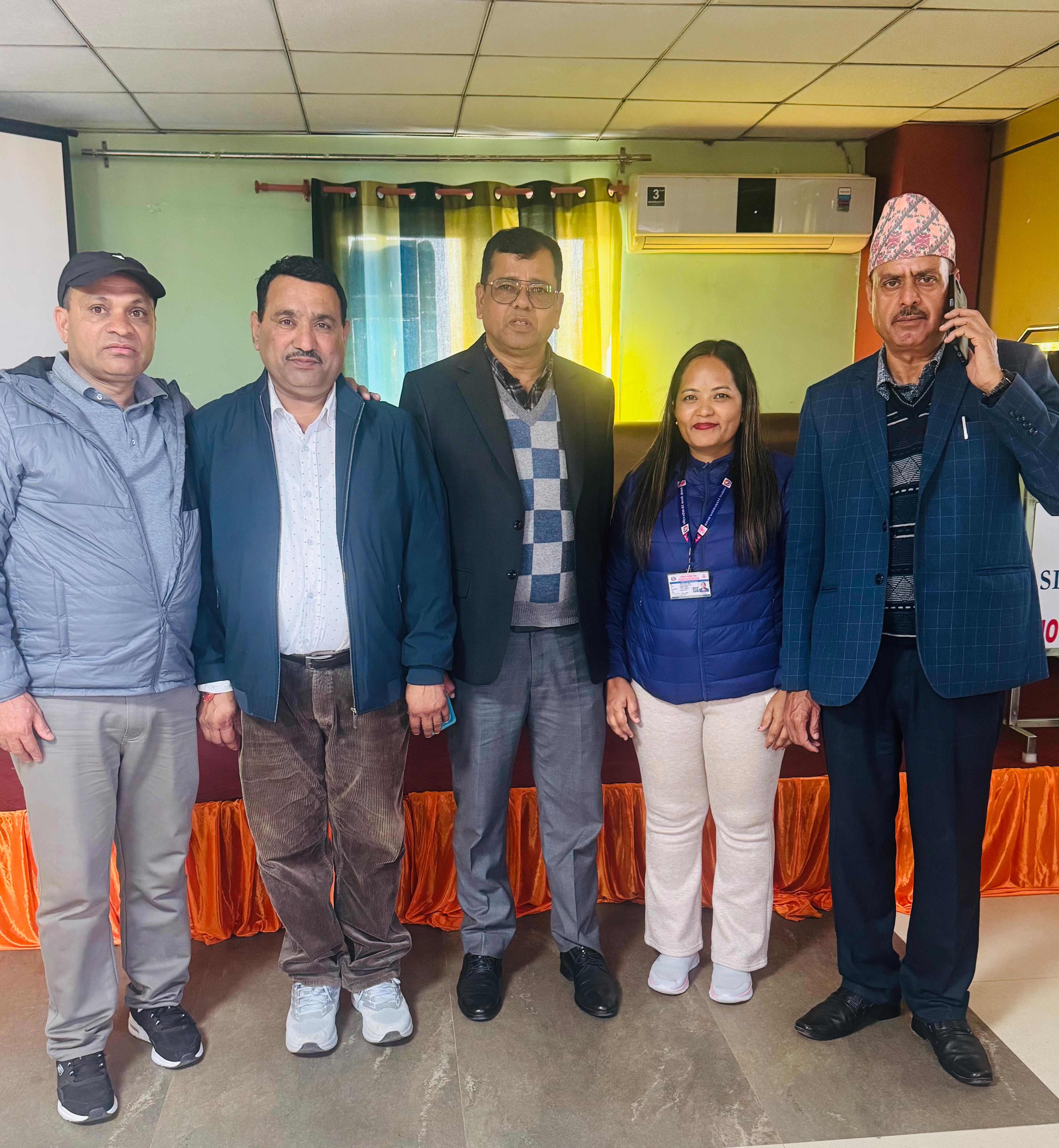 स्तरकृत  परीक्षाका लागि प्रश्न निर्माण सिप विकास  प्रशिक्षण कार्यक्रम, महेन्द्रनगर, कंचनपुर