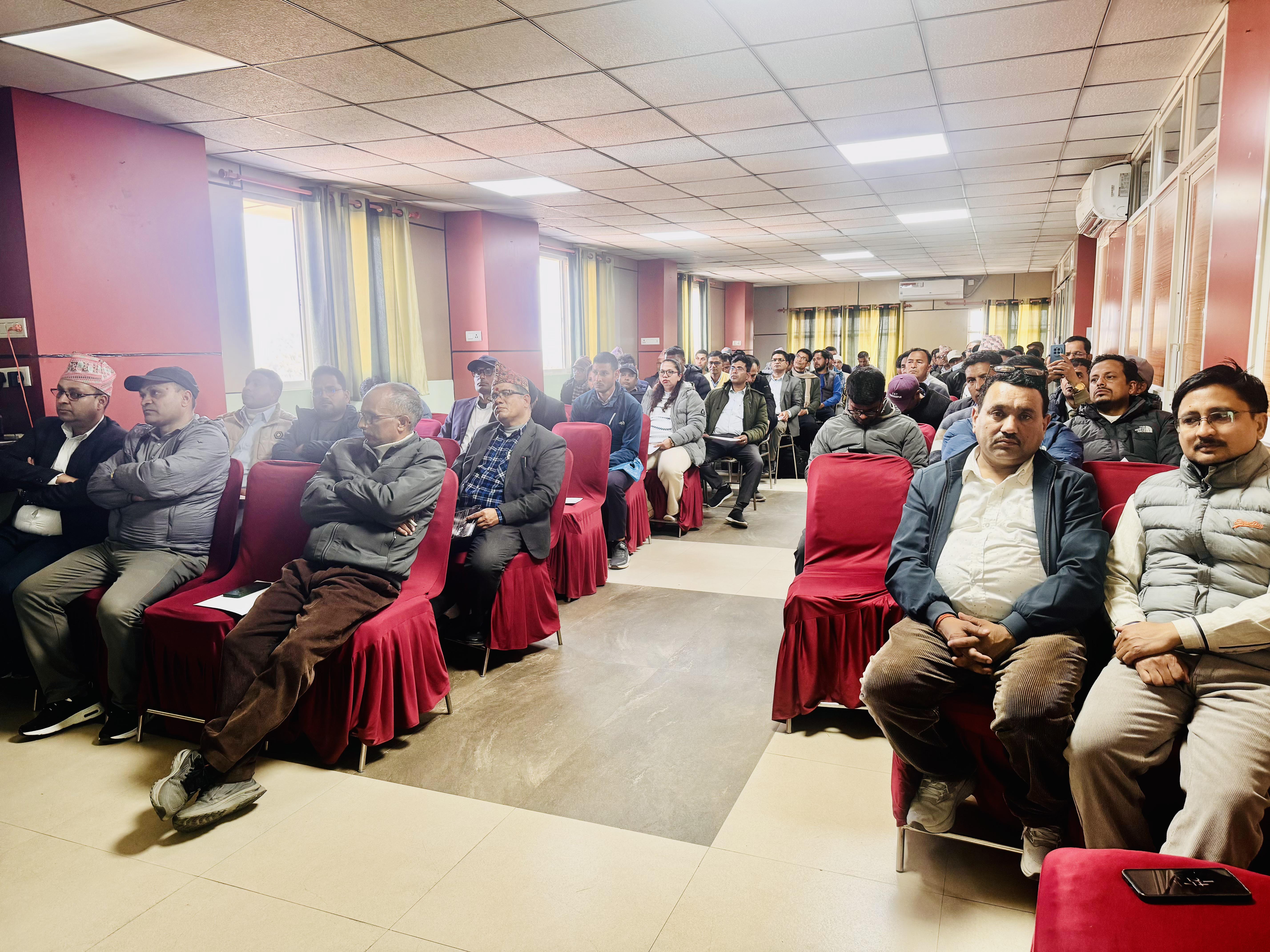 स्तरकृत  परीक्षाका लागि प्रश्न निर्माण सिप विकास  प्रशिक्षण कार्यक्रम, महेन्द्रनगर, कंचनपुर